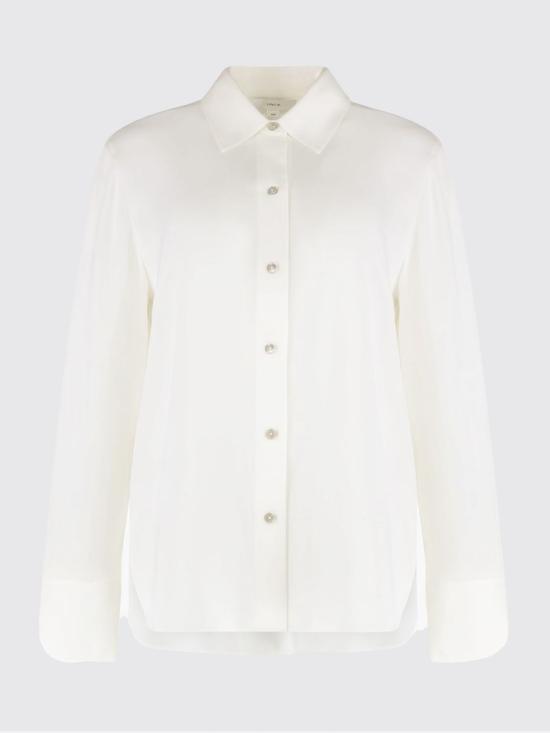 26SS 빈스 셔츠 V101013150 101OWH White - VINCE