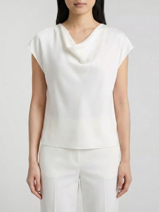 26SS 빈스 민소매 티셔츠 V796112595 101OWH White