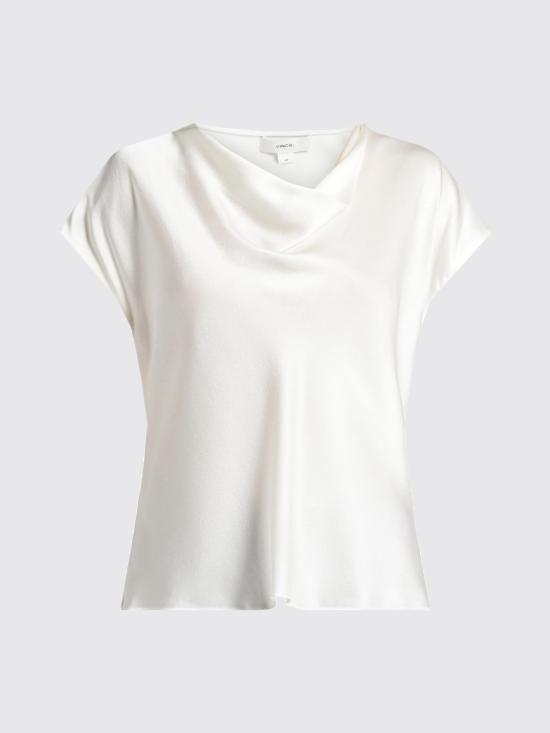 26SS 빈스 민소매 티셔츠 V796112595 101OWH White - VINCE