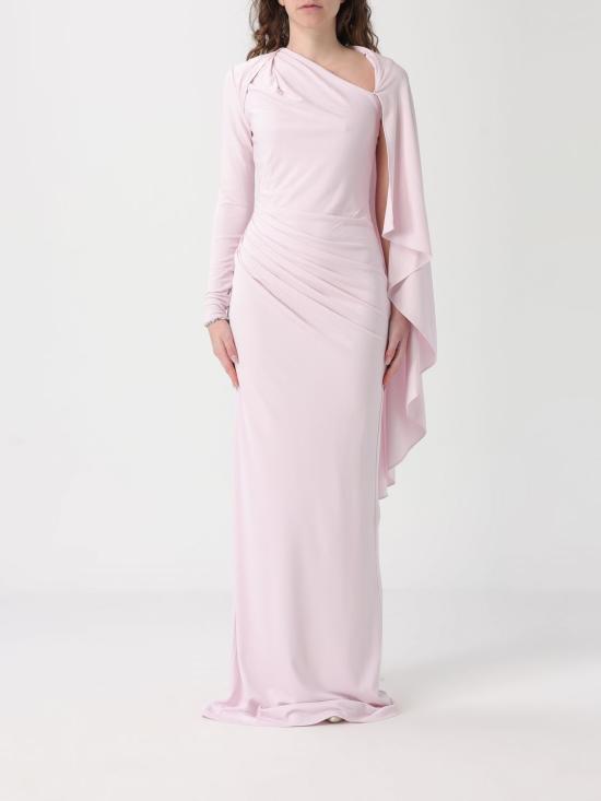 26SS 셀프 포트레이트 롱 원피스 RS26505XP Pink