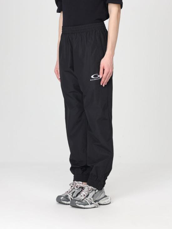 26SS 발렌시아가 루프 스포츠 아이콘 조거 펜츠 857613TPQ38 1000 Black - BALENCIAGA
