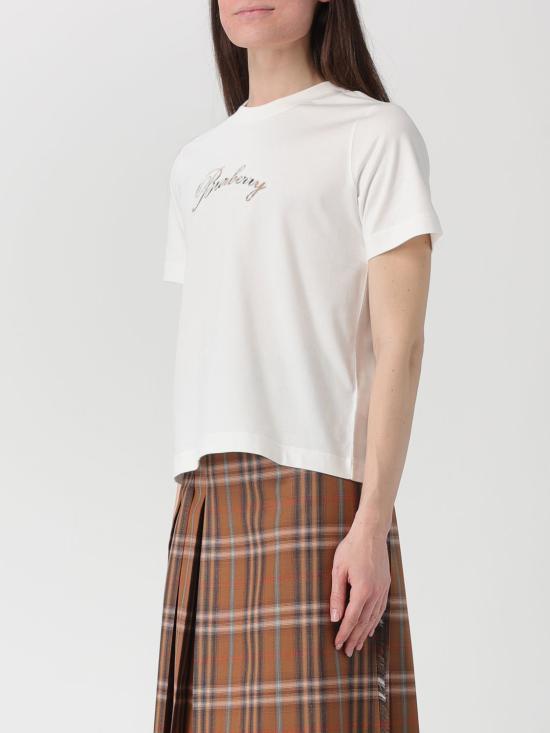 26SS 버버리 반팔 티셔츠 8118971 White - BURBERRY