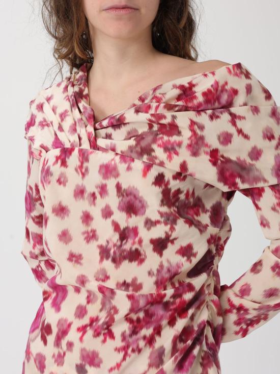 26SS 이자벨마랑 블라우스 HT0822FAD1JSSI 40PK Pink - ISABEL MARANT