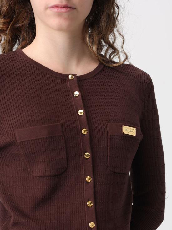 26SS 엘리자베타프랜치 스웨터 MK88B61E2 644 Brown - ELISABETTA FRANCHI