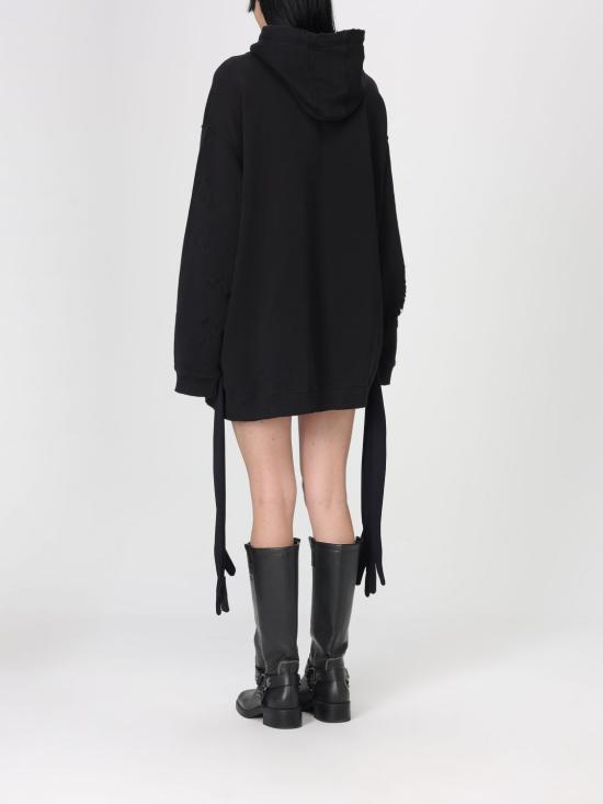 26SS MM6 메종마르지엘라 롱 원피스 S52DA0083M25025 900 Black - MM6 MAISON MARGIELA