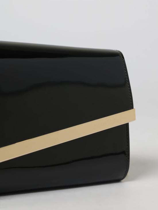 26SS 지미추 토트백 EMMIEPAT BLACK LIGHT GOLD Black - JIMMY CHOO