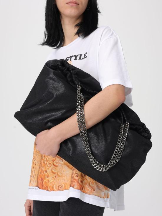 26SS 스텔라 맥카트니 토트백 7B0141W9132 1000 Black - STELLA MCCARTNEY