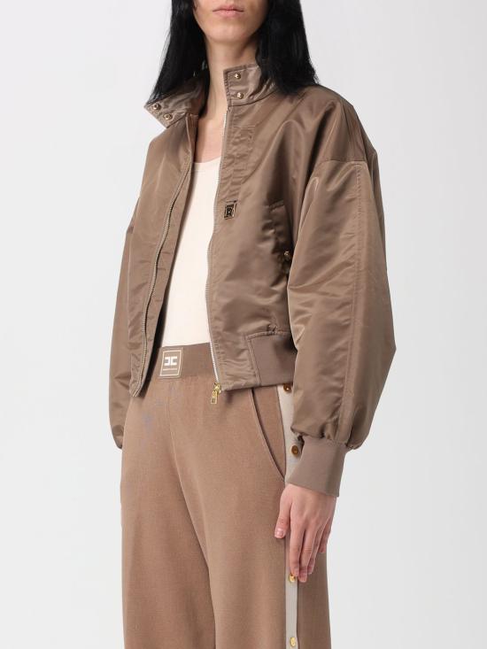 26SS 엘리자베타프랜치 봄버 자켓 GB05D61E2 229 Beige - ELISABETTA FRANCHI