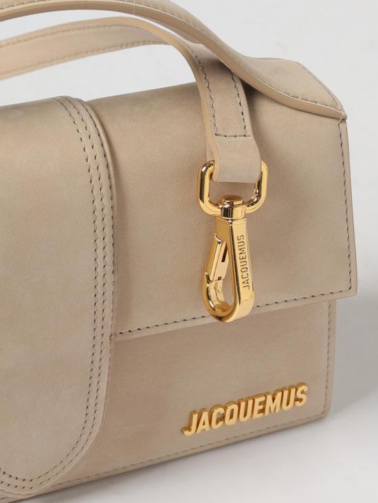 26SS 자크뮈스 라지 밤비노 크로스바디 플랩 백 BAW00007AC08C01 180 Beige - JACQUEMUS