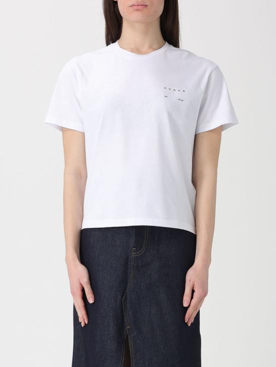 26SS 호간 반팔 티셔츠 KQWB3520390ZFV B001 White