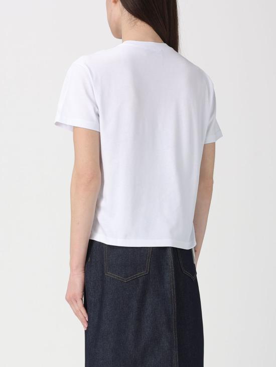 26SS 호간 반팔 티셔츠 KQWB3520390ZFV B001 White - HOGAN