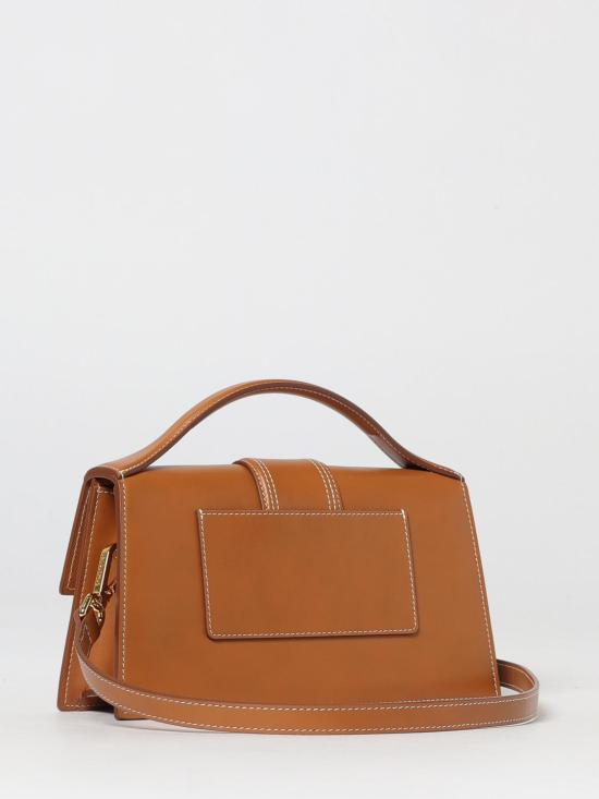 26SS 자크뮈스 라지 밤비노 크로스바디 플랩 백 BAW00007AC01C04 811 Brown - JACQUEMUS