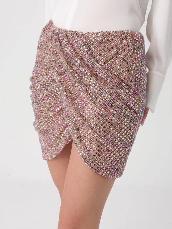 26SS 셀프 포트레이트 숏 스커트 RS26553SKMU MULTI Multicolor - SELF PORTRAIT