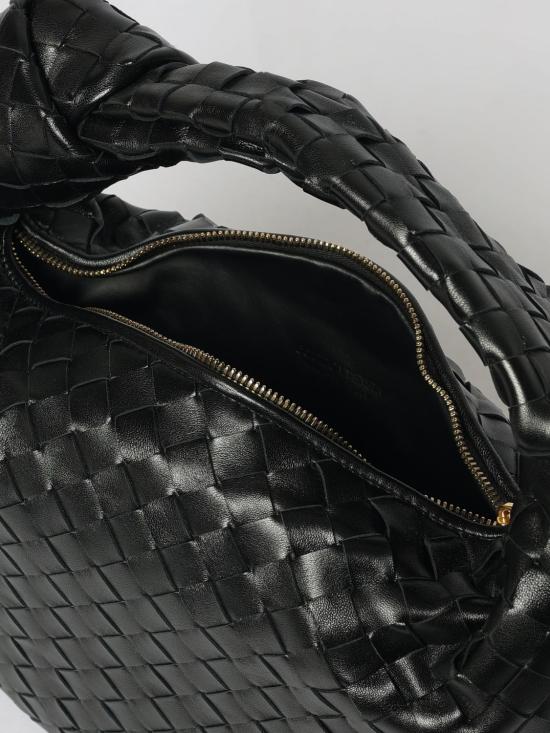 26SS 보테가베네타 레더 조디백 690225VCPP0 8425 Black - BOTTEGA VENETA