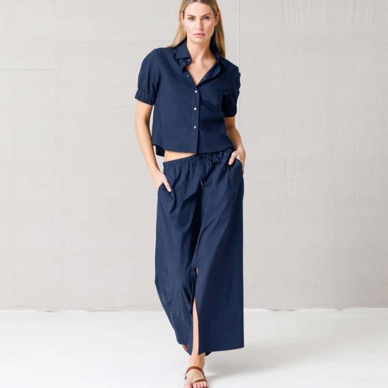  고 실크 민소매 티셔츠 고 캠프 셔츠 탑 - GO SILK