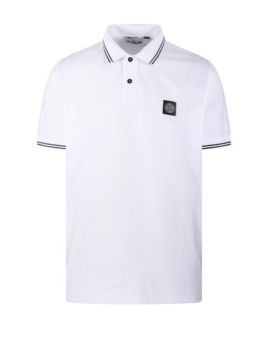 26SS 스톤 아일랜드 폴로 티셔츠 S152200010 S0018 V1001 WHITE