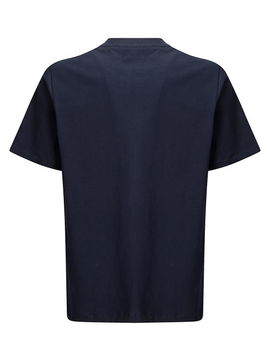 26SS 아페쎄 반팔 티셔츠 COHBUM26388 TIQ DARK NAVY ECRU - A.P.C.