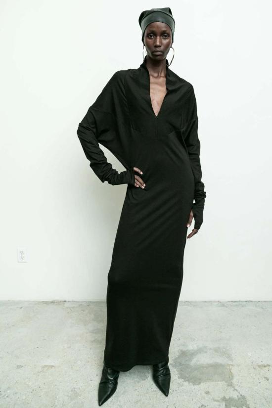  Nicholas K 롱 원피스 Jehan 드레스 블랙