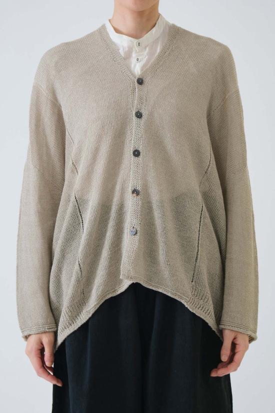  파드칼레 가디건 Pas De Calais 노르망디 카디건 내추럴