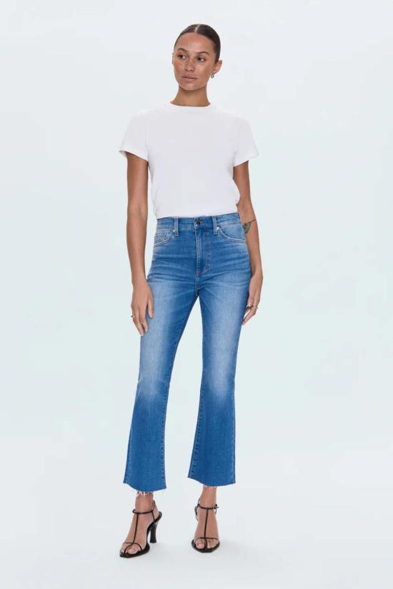  피스톨라 데님 팬츠 레논 Hr 크롭 부츠 아미 진