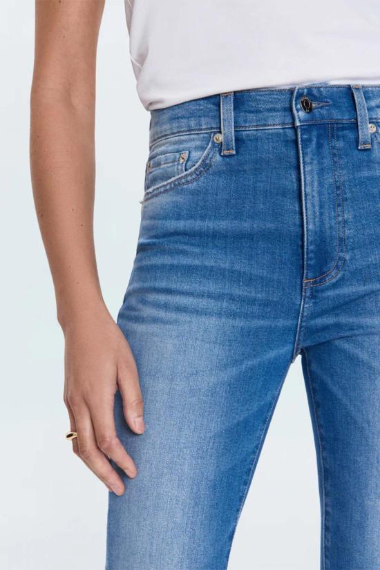  피스톨라 데님 팬츠 레논 Hr 크롭 부츠 아미 진 - PISTOLA