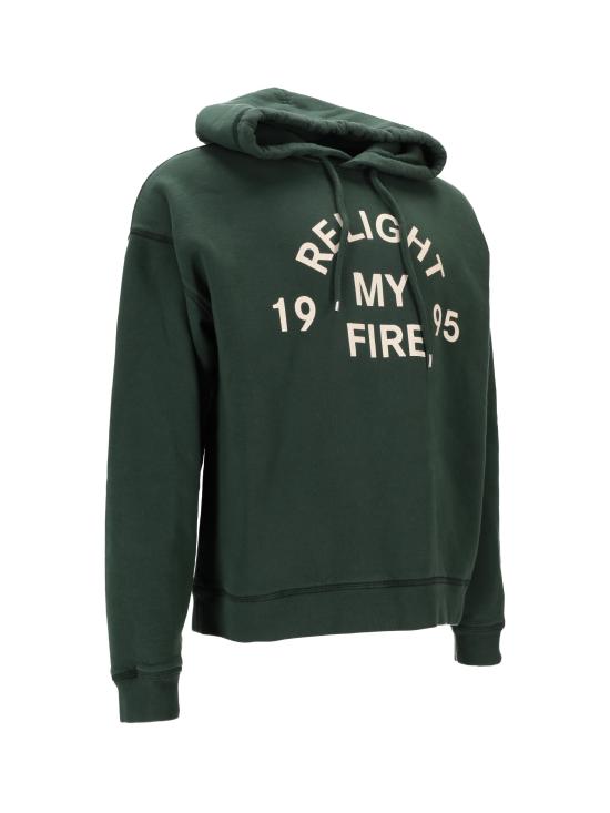 25FW 디스퀘어드2 후드 티셔츠 S71GU0738S25030 632 PINE - DSQUARED2