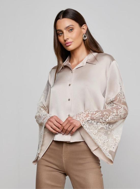  라장스 블라우스 카프리