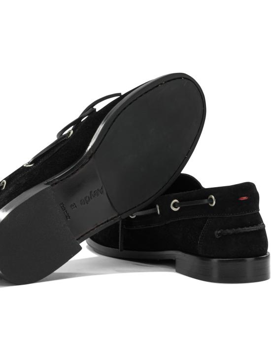 26FW 에이드 로퍼 HARRISCOW SUEDE LEATHERBLACK - AEYDE