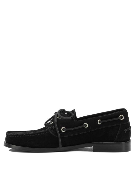 26FW 에이드 로퍼 HARRISCOW SUEDE LEATHERBLACK - AEYDE