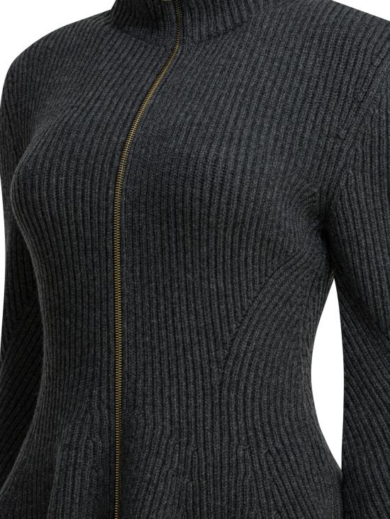 26SS 알라이아 스웨터 AA9S0369K158C830 Grey - ALAIA