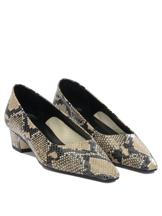26SS 에이드 힐/펌프스 RORYSNAKE PRINT CALF LEATHERHAZELNUT Beige - AEYDE