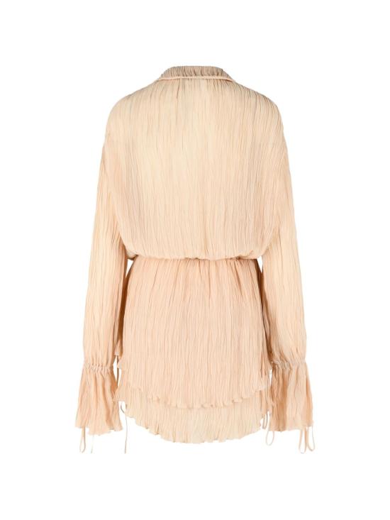 26SS 블루마린 미디 원피스 P622A771A N0817 Amberlight - BLUMARINE