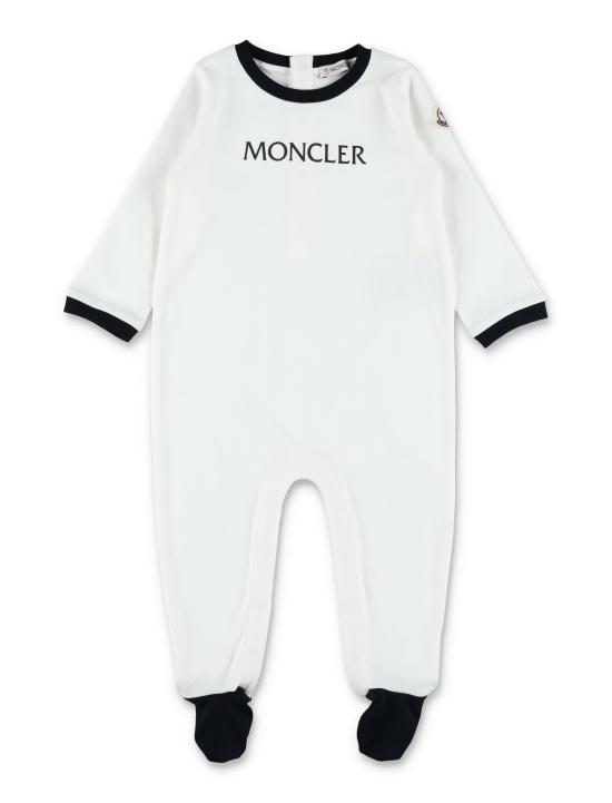 26SS [키즈] 몽클레어 오버롤 8P000048392E F07 WHITE - MONCLER