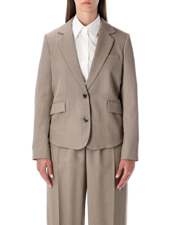 25FW 로에베 자켓 S540Y03XBM 8586 BEIGE MELANGE