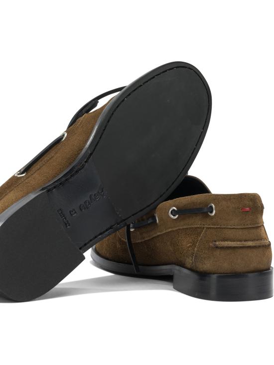 26FW 에이드 로퍼 HARRISCOW SUEDE LEATHERTOBACCO Brown - AEYDE