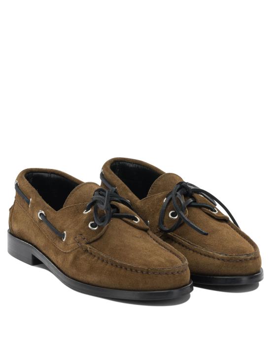 26FW 에이드 로퍼 HARRISCOW SUEDE LEATHERTOBACCO Brown - AEYDE