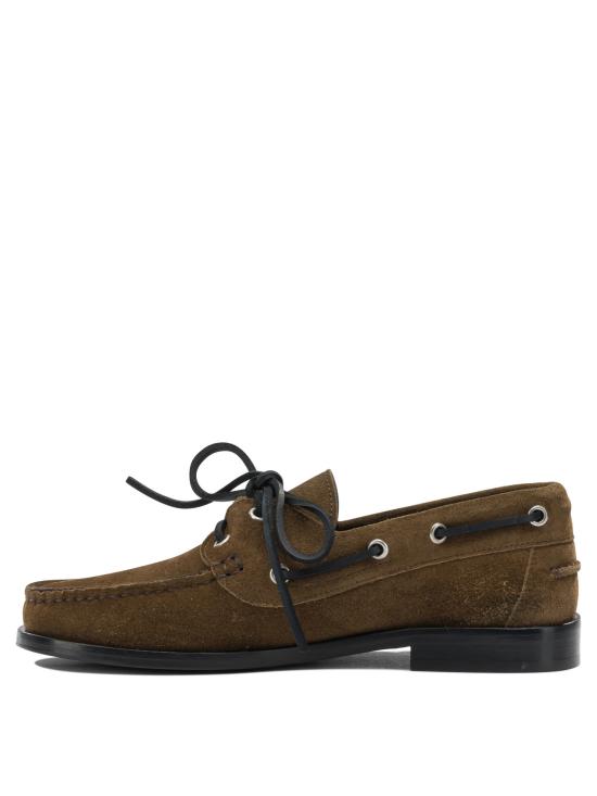 26FW 에이드 로퍼 HARRISCOW SUEDE LEATHERTOBACCO Brown - AEYDE