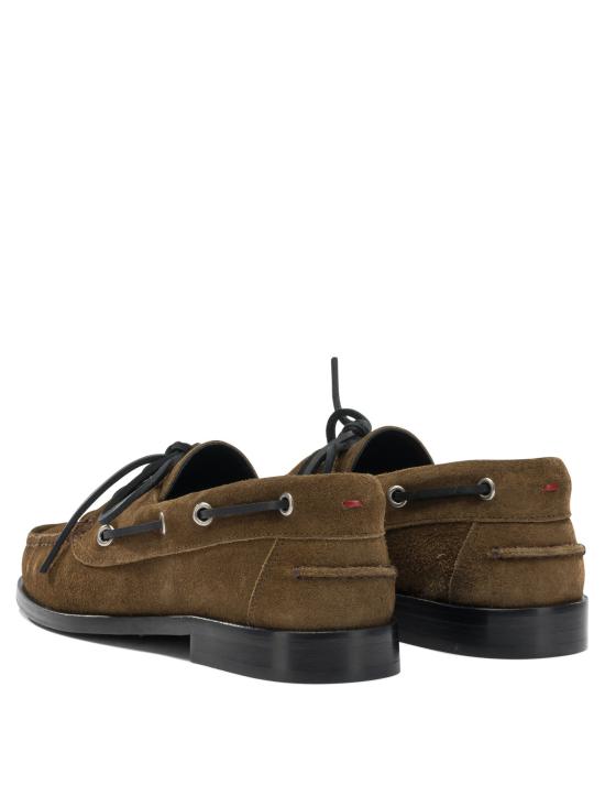 26FW 에이드 로퍼 HARRISCOW SUEDE LEATHERTOBACCO Brown - AEYDE