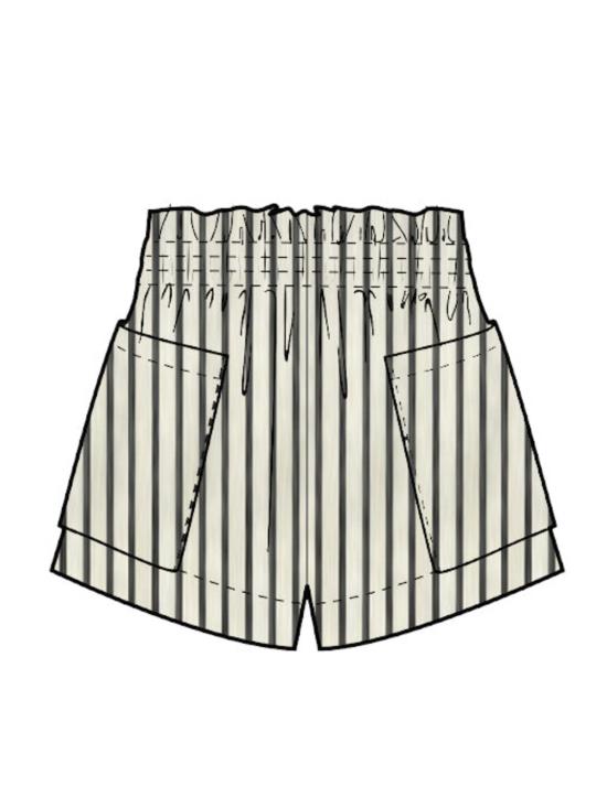  헤브론 숏팬츠 미라 쇼츠 블랙 스트라이프