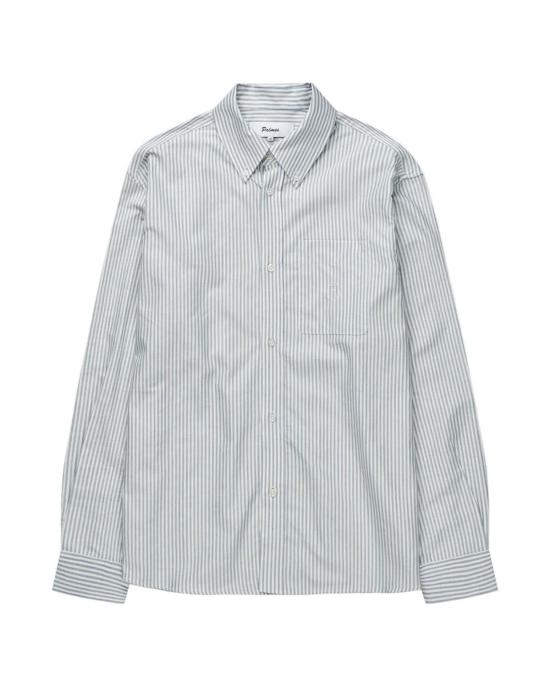  팜즈 긴팔 셔츠 팜스 듀스 옥스포드  블루