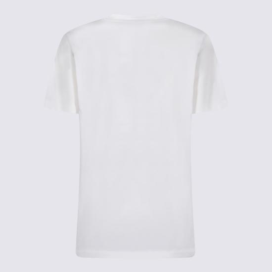 26SS 블루마린 반팔 티셔츠 P622T130AC9916 White - BLUMARINE