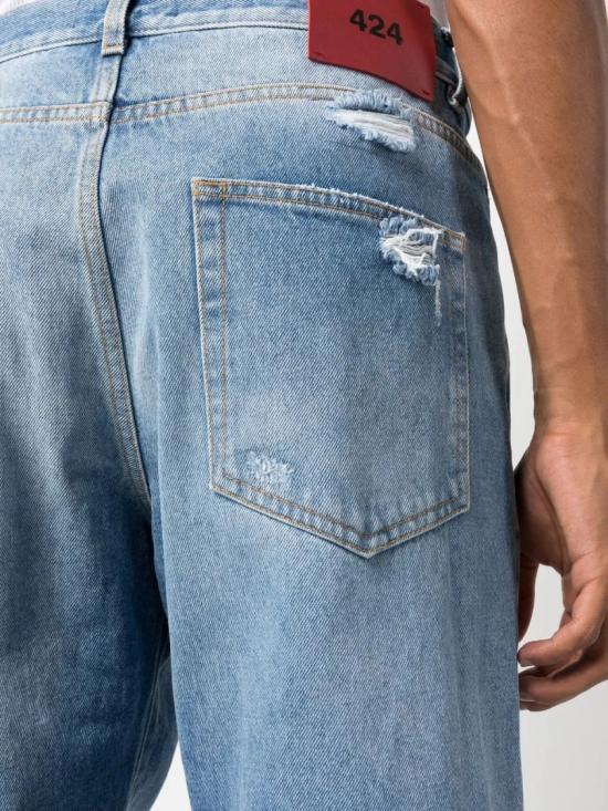  424 데님 팬츠 33424PJ01L1226560 Blue - 424