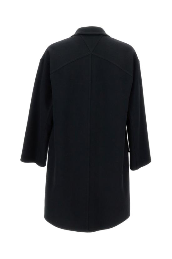 25FW 보테가베네타 코트 815142V4CB01000 Black - BOTTEGA VENETA