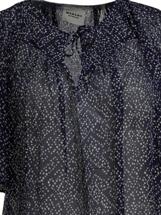 26SS 이자벨마랑에뚜왈 블라우스 26PHT0613FB Black - ISABEL MARANT ETOILE