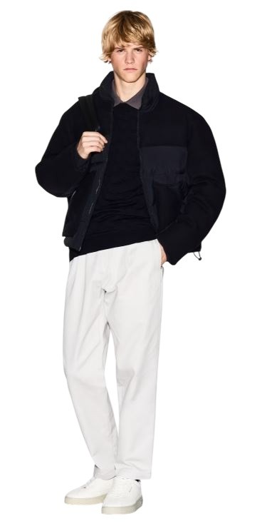 25FW 알마니 스웨터 XM001560 Black - ARMANI