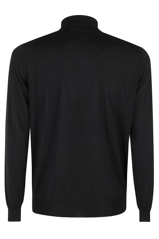 25FW 필리포 드 로렌티스 폴로 티셔츠 PL1ML RM16R 097 Black - FILIPPO DE LAURENTIIS