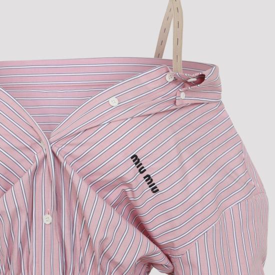 26SS 미우미우 숏 원피스 MF6125SOOO 180U Pink - MIU MIU