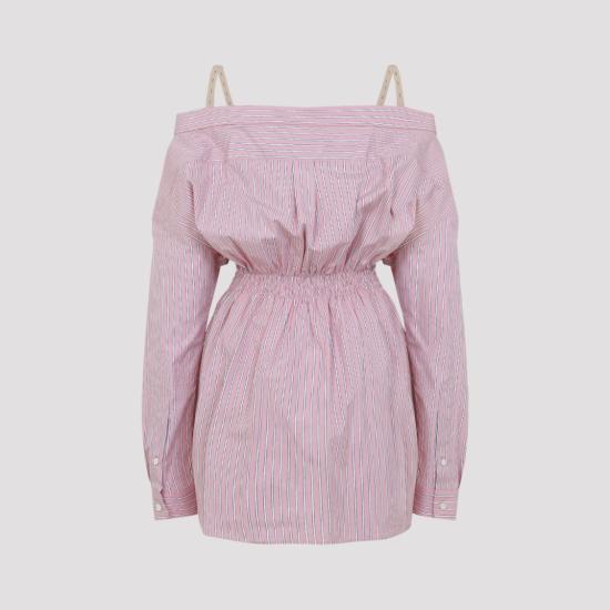 26SS 미우미우 숏 원피스 MF6125SOOO 180U Pink - MIU MIU