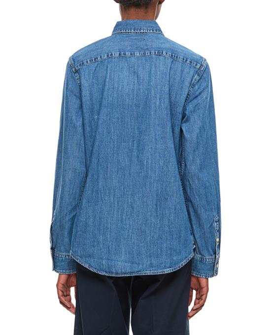  폴로 랄프로렌 데님 셔츠 211969458001MERCEDWASH Blue - POLO RALPH LAUREN