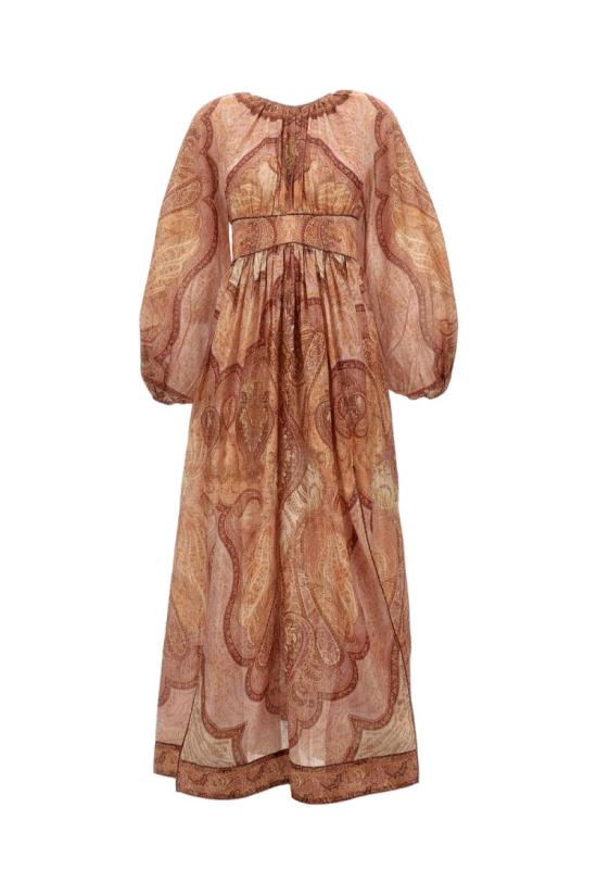 26SS 짐머만 롱 원피스 5947DRS262TBML Brown